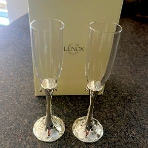 Lenox Floating Hearts flutes